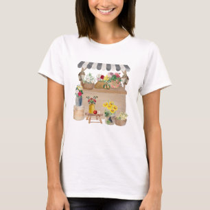 ファーマーズマーケット花籠 Tシャツ