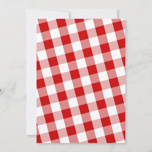 ファーマーズマーケット誕生日パーティーへの招待 招待状 (裏面)