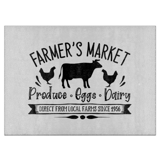 ファーマーズマーケット カッティングボード (正面)