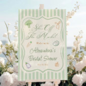 ファーマーズマーケット ブライダルシャワー ウェルカム アクリルサイン