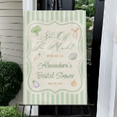 ファーマーズマーケット ブライダルシャワー ウェルカム アクリルサイン