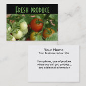 ファーマーズマーケット 名刺 (正面/裏面)