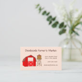 ファーマーズマーケット 名刺 (スタンド正面)