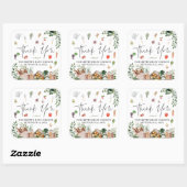 ファーマーズマーケット |赤ちゃんシャワーのお気に入り スクエアシール (シート)