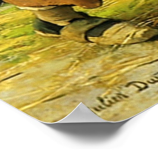 ファーミヤードで～ジュリアンデュプレ～ファインアートキャンバス ポスター (角)