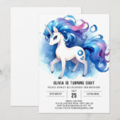 ファーミヤードエディットホース誕生日 招待状 (正面/裏面)