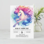 ファーミヤードエディットホース誕生日 招待状 (スタンド正面)