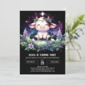 ファーミヤードキッズカウー誕生日 招待状 (スタンド正面)