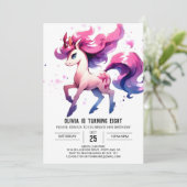 ファーミヤードキッズホース誕生日 招待状 (スタンド正面)