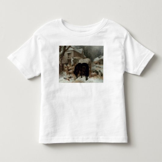 ファーミヤードシーン トドラーTシャツ (正面)