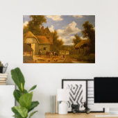 ファーミヤードシーン ポスター (ホームオフィス)