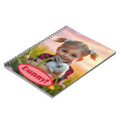 ファーミヤードチャムズバニーノートブック ノートブック (左側)