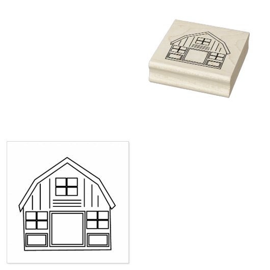 ファーミヤードバーン ラバースタンプ (押印)
