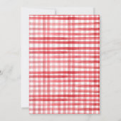 ファーミヤ素朴ード納屋周囲の庭ベビーシャワー招待状 招待状 (裏面)