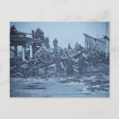 ファーミントン川シアンでの悲惨な事故2 ポストカード (正面)