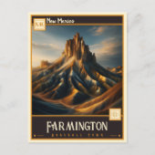 ファーミントン、ニューメキシコ |ヴィンテージ ポストカード (正面)