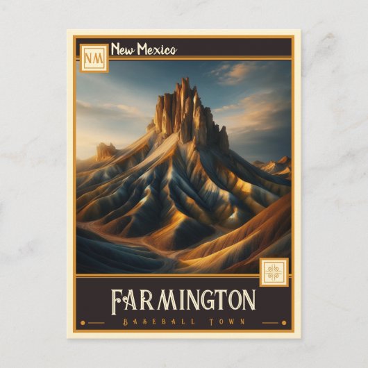 ファーミントン、ニューメキシコ |ヴィンテージ ポストカード (正面)