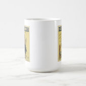 ファーミンBouisset - Chocolat Menierの白のマグ コーヒーマグカップ (中央)