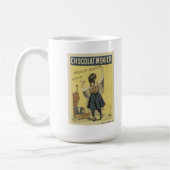 ファーミンBouisset - Chocolat Menierの白のマグ コーヒーマグカップ (左)