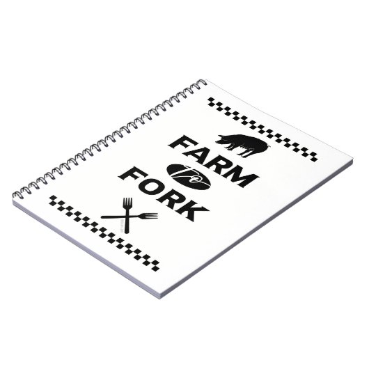 ファームからフォーク ノートブック (左側)