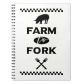 ファームからフォーク ノートブック (正面)