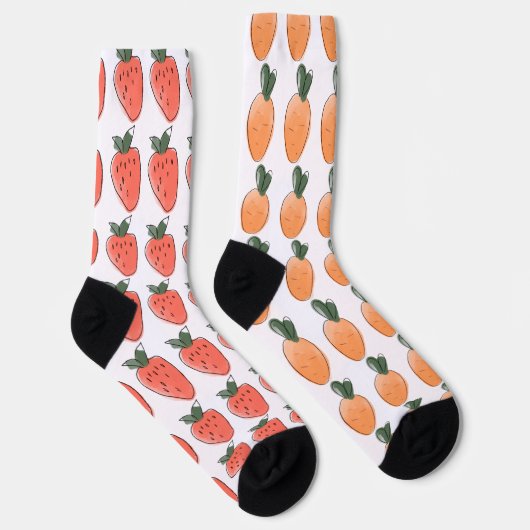 ファームのフレッシュ地球に優しプレミアムクルーソック ソックス (右)