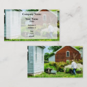 ファームの作業 名刺 (正面/裏面)