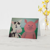 ファームの友人 カード (黄色い花)