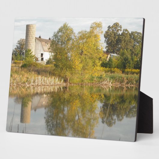 ファームの反射 フォトプラーク (側面)