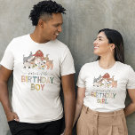 ファームの親の誕生日女の子 Tシャツ<br><div class="desc">子育て来は手動で来もTシャツで！愛らしい「誕生日の女の子の親」ティーは、あなたの小さな人の大きな一日に最適である。忠実な馬から幸せなアヒルまで、私たちの納屋周囲の庭クルーはあなたの日を特別にするために来ている。今日は手に入れてパーティーを始めよう！</div>