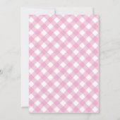 ファームをテーマにした誕生日パーティーの招待状 招待状 (裏面)