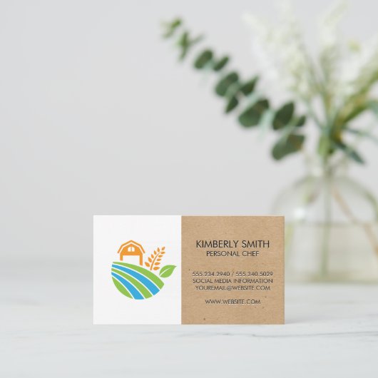 ファームアイコン 名刺 (スタンド正面)