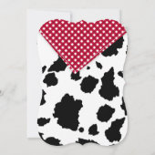 ファームアニマルコウィドジンガムカントリーボーイ誕生日 招待状 (裏面)