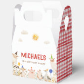 ファームアニマルズパーティーの特典ボックス フェイバーボックス (見開き)