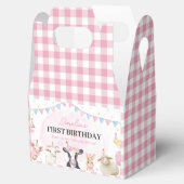 ファームアニマルズピンクガールファースト誕生日お願いボックス フェイバーボックス (オープン)