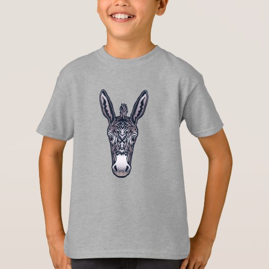 ファームアニマルズフレンズDonkey Tシャツ (正面)