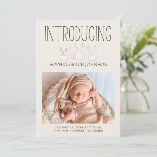 ファームアニマルズメドウフレンズベビー発表 招待状 (スタンド正面)