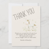 ファームアニマルズメドウフレンズベビー発表 招待状 (裏面)