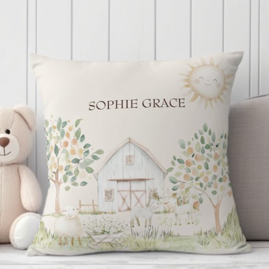 ファームアニマルズメドウフレンズベビー クッション