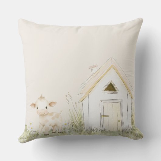 ファームアニマルズメドウフレンズベビー クッション (裏面)