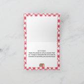 ファームアニマルズレッドバーン誕生日サンキューカード サンキューカード (内部)