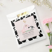 ファームアニマルズ納屋周囲の庭ピンクガール誕生日 フェイバーバッグ (封をした状態)