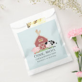 ファームアニマルズ納屋周囲の庭ブルーボーイ誕生日フリットバッグ フェイバーバッグ (封をした状態)