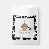 ファームアニマルズ納屋周囲の庭ブルーボーイ誕生日 フェイバーバッグ (正面)