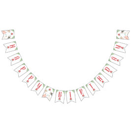 ファームアニマルズ納屋周囲の庭ボーイハッピーバースデーバナー バンティングフラッグ