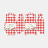 ファームアニマルズ納屋周囲の庭子供の誕生日 フェイバーボックス (折り畳みなし)