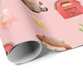 ファームアニマルズ誕生日 ラッピングペーパー (ロールコーナー)