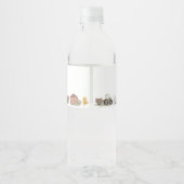 ファームアニマルズ1st誕生日パーティー ペットボトルラベル (裏面)