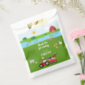 ファームアニマルズ&レッドトラクターバースデーパーティーテーマ フェイバーバッグ (封をした状態)