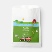 ファームアニマルズ&レッドトラクターバースデーパーティーテーマ フェイバーバッグ (正面)